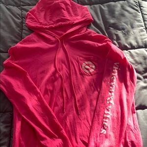 Vineyard vines long sleeve with hood